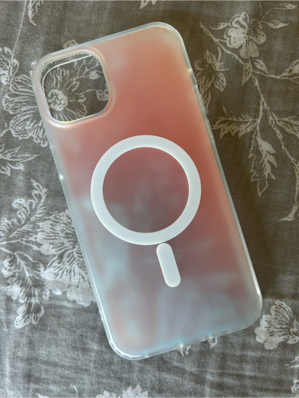 iPhone 14 Plus & iPhone 15 Plus Holographic Iridescent MagSafe Phone Case